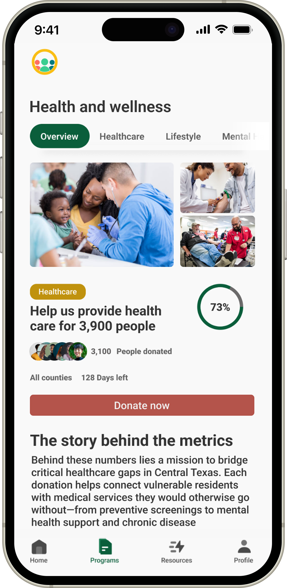 Synergy Alliance Health and Wellness Overview mobile screen